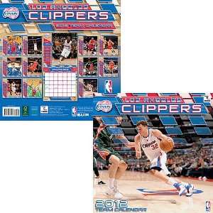  John F. Turner Los Angeles Clippers 2012 Wall Calendar 