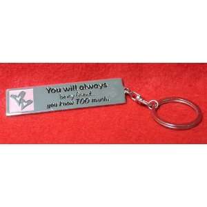   be my friendYou know TOO much WOMENS KEYCHAIN GIFT