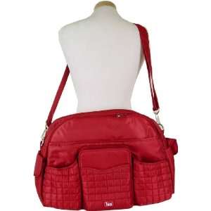  Lug Tuk Tuk Carry All Bag Also great as a diaper bag, Red 