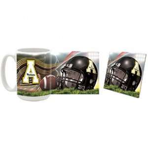  Appalachian State Mountaineers Stadium Mug and Coaster Set 
