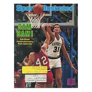 Sam Bowie 1983 Sports Illustrated