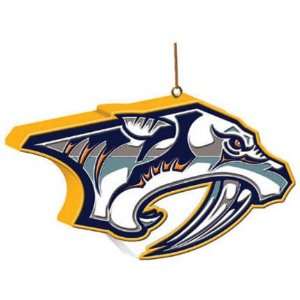  Nashville Predators 3D Logo Ornament