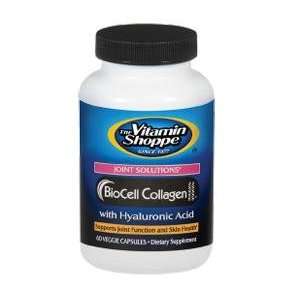 Vitamin Shoppe   Biocell Collagen With Hyaluronic Acid, 1000 mg, 60 