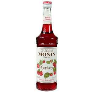Monin M AR040A 12 750 ml Raspberry Syrup Grocery & Gourmet Food
