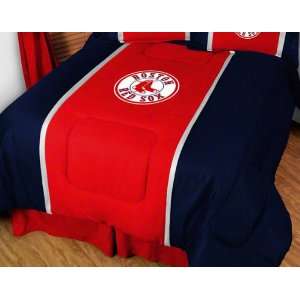  Boston Red Sox Sidelines Full/Queen Comforter Sports 
