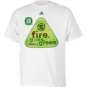  Chicago Fire Goes Green T Shirt