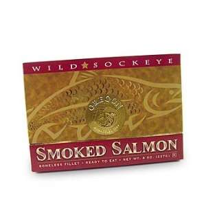 Made In Oregon Smoked Sockeye Salmon Fillet 8oz  Grocery 