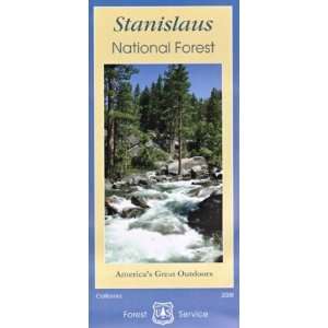  Stanislaus National Forest Map   Waterproof Sports 