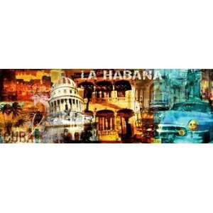  Saskia La Habana 39.25 x 13.75 Poster Print