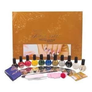   Konad Stamping Nail Art Set a for Professional Result Design Beauty