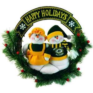    Green Bay Packers Animated Musical Wreath