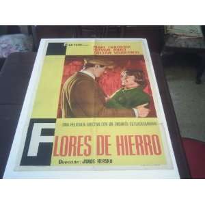  Original Argentine Movie Poster Vasvirag Iron Flower Janos 