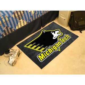  BSS   Michigan Tech Huskies NCAA Starter Floor Mat (20 