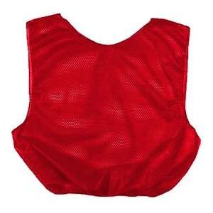   Poly Scrimmage Vests Youth/Adult SCARLET RED ADULT