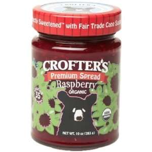 Crofters Organic   Premium Fruit Spread, Raspberry   10oz