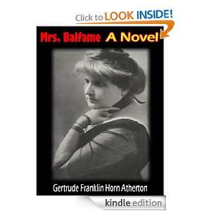 Balfame A Novel  Mrs. Balfame had made up her mind to commit murder 