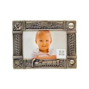  5 x 3.5 My Son Pewter Picture Frame