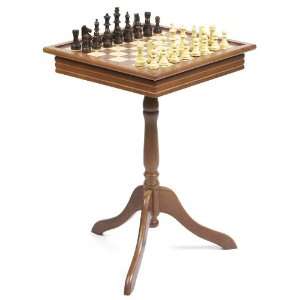  Metropolitan Opera House Chess & Checkers Table With 