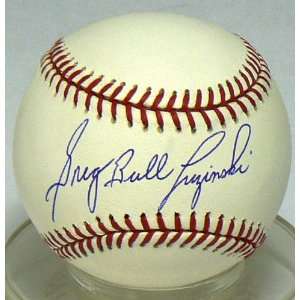  Greg Luzinski Autographed Baseball   Autographed Baseballs 