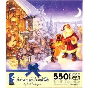  Ceaco Santa at the North Pole Jigsaw Puzzle Toys & Games