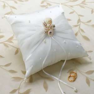  Seashell Beach Wedding Ring Pillow Arts, Crafts & Sewing