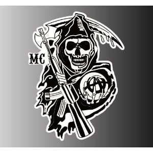  Sons of Anarchy sticker vinyl decal 5 x 3.7 Everything 