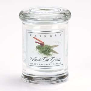 Kringle Candle Company Small Apothecary Jar   Fresh Cut Grass  