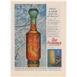   Old Fitzgerald Bourbon Tree of Life Decanter Print Ad