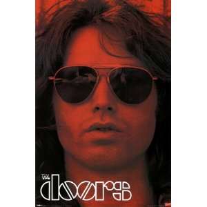 The Doors (Jim Morrison, Red) Music Poster Print 