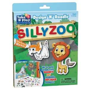   Play Anywhere Activities Design N Doodle   Silly Zoo Toys & Games