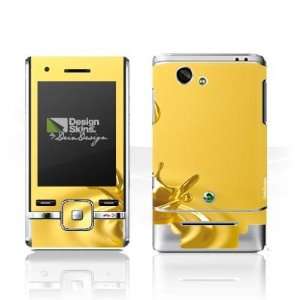   Skins for Sony Ericsson T715   Gold Crown Design Folie Electronics