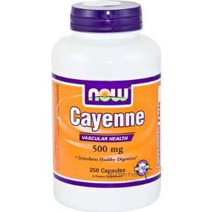  NOW® Foods Cayenne 500 mg   250 Caps Health & Personal 