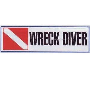  Wreck Diver Scuba Diving Bumper Sticker