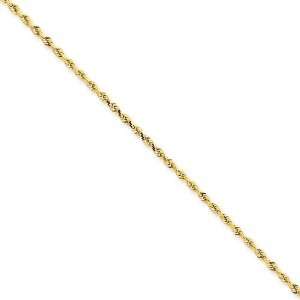  7 Inch 14k 2.00mm D/C Quadruple Rope Chain Vishal Jewelry 