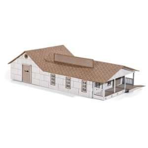  Micro Trains N Scale Packing House Laser Cut Wood Kit 