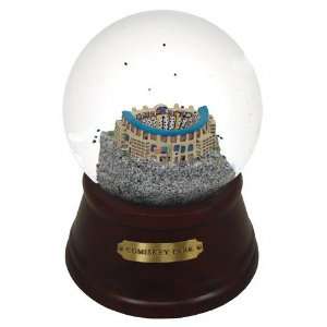  Historic Comiskey Park Musical Water Globe with Wood Base 
