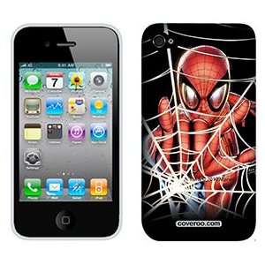  Spider Man Web on Verizon iPhone 4 Case by Coveroo 