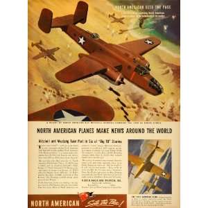  North American Aviation WWII War Production Military Aircraft Bomber 