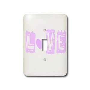  Sanders Creations   Pink Block Love Letters  Inspirational Words 
