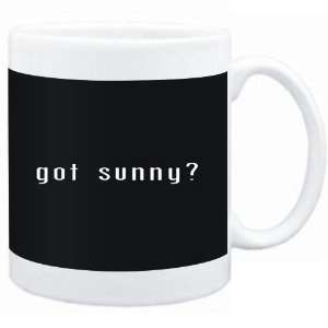  Mug Black  Got sunny?  Adjetives