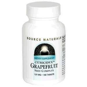  Source Naturals Citricidex Grapefruit Seed Complex, 125 mg 