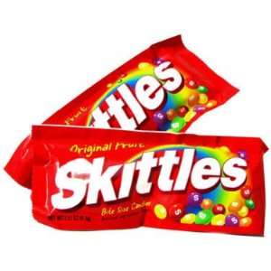 Skittles, Original, 2.17 oz bags, 36 count  Grocery 