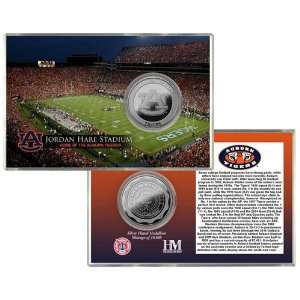 Auburn University Jordan Hare Stadium Silver Coin Card  