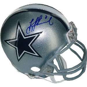  Troy Aikman Dallas Cowboys Autographed Mini Helmet Sports 