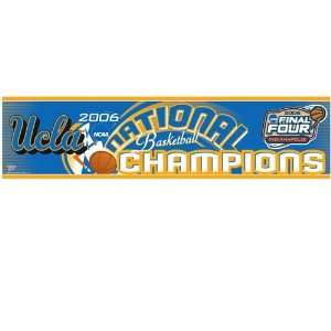  UCLA Bruins 2006 National Champions Bumper Sticker Sports 