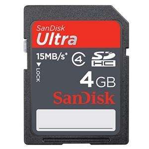  NEW 4GB Ultra SDHC Card (Flash Memory & Readers) Office 