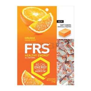 FRS Natural Soft Chews Box of 12; Orange  Sports 