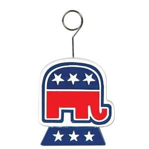 Republican Elephant Photo/Balloon Holder Case Pack 78  