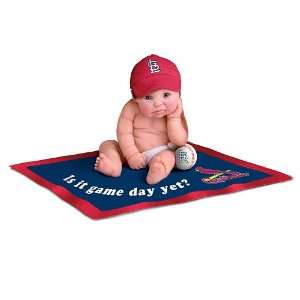  MLB St. Louis Cardinals #1 Fan Commemorative Baby Doll 