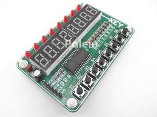 TM1638 LED KEY Module(8 Bit Digital Tube+8 LED+8 Keys)  